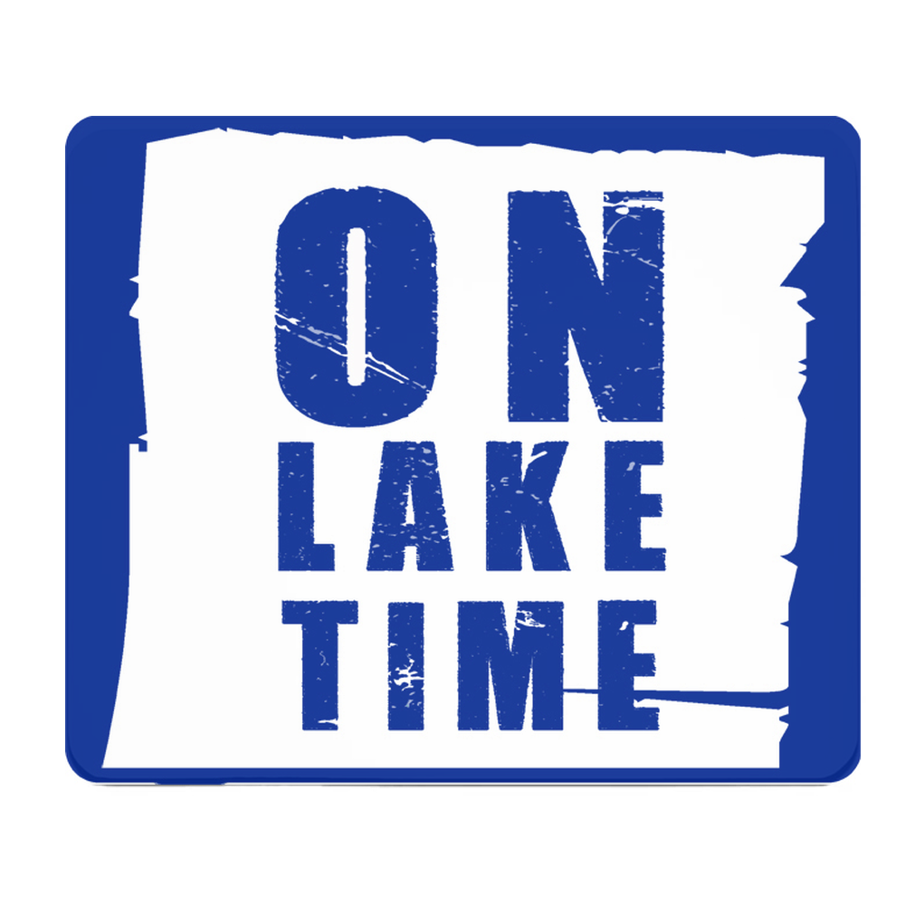 On Lake Time Thick Mouse Pad For Desk And Office Use