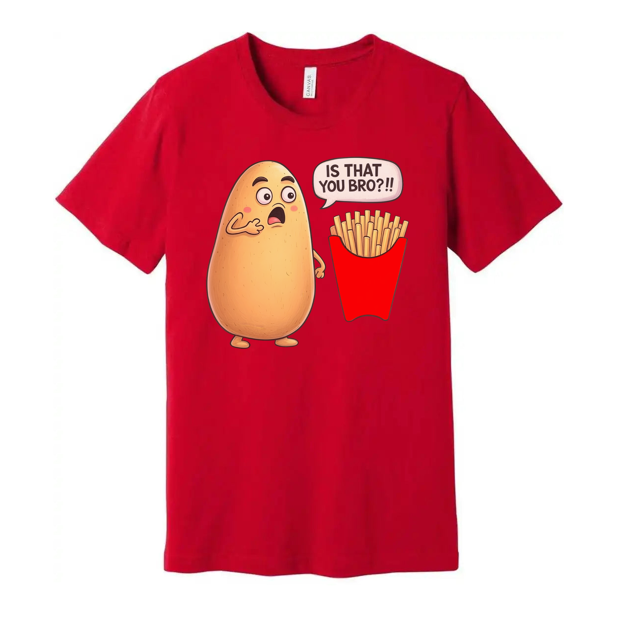 Is That You Bro Potato Unisex T Shirt Funny Graphic Tee