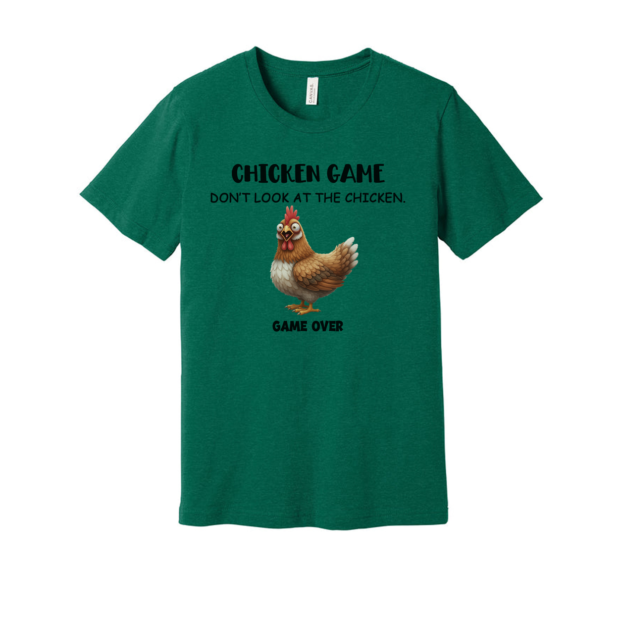 Chicken Game Do Not Look At The Chicken Unisex T Shirt