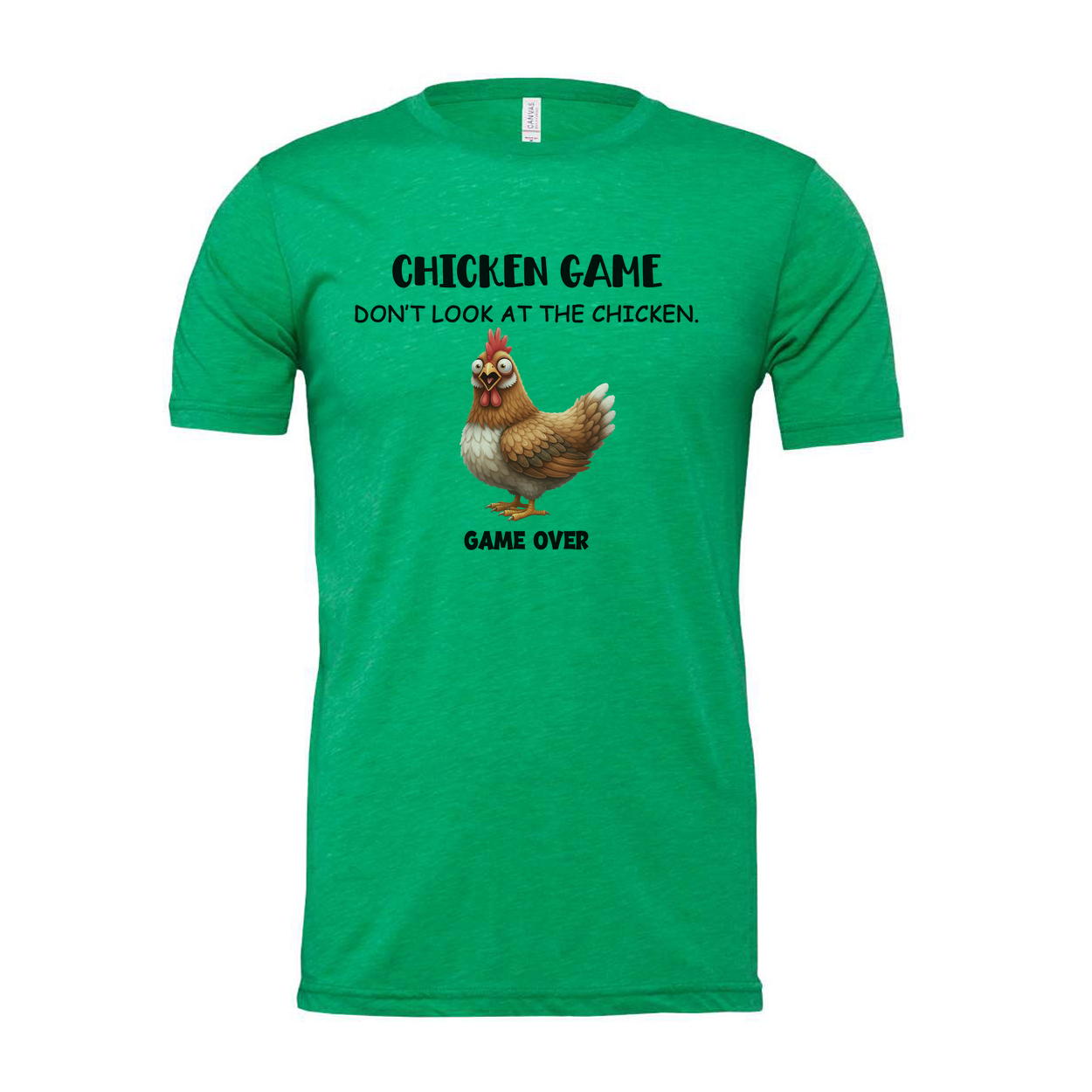 Chicken Game Do Not Look At The Chicken Unisex T Shirt