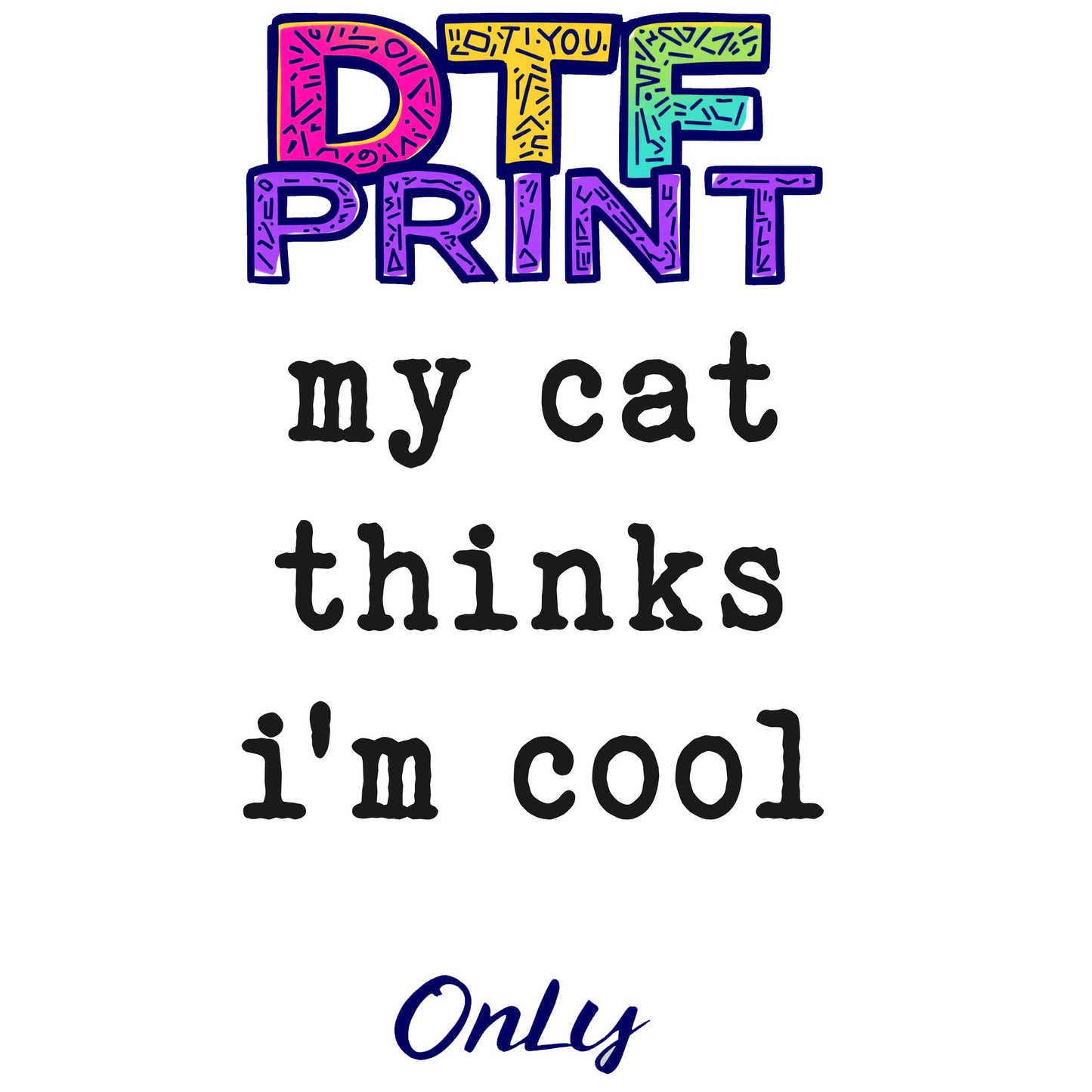 My Cat Thinks Im Cool Unisex T Shirt For Cat Lovers