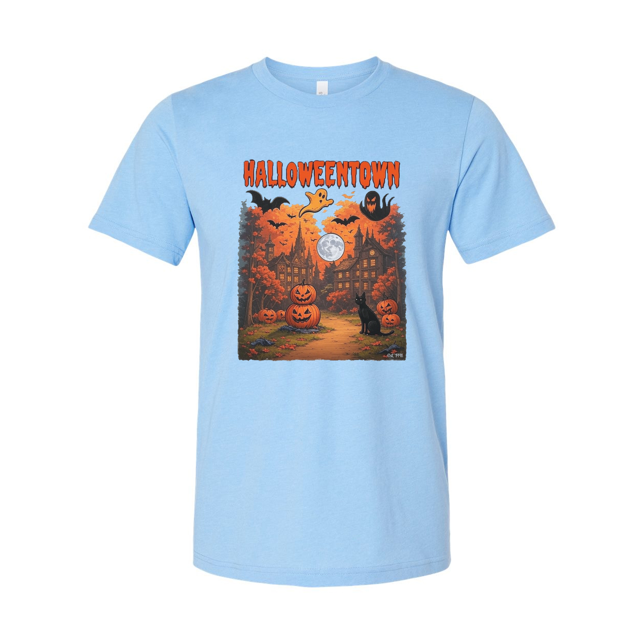 Halloween Town Unisex T Shirt Graphic Tee For Men And Women