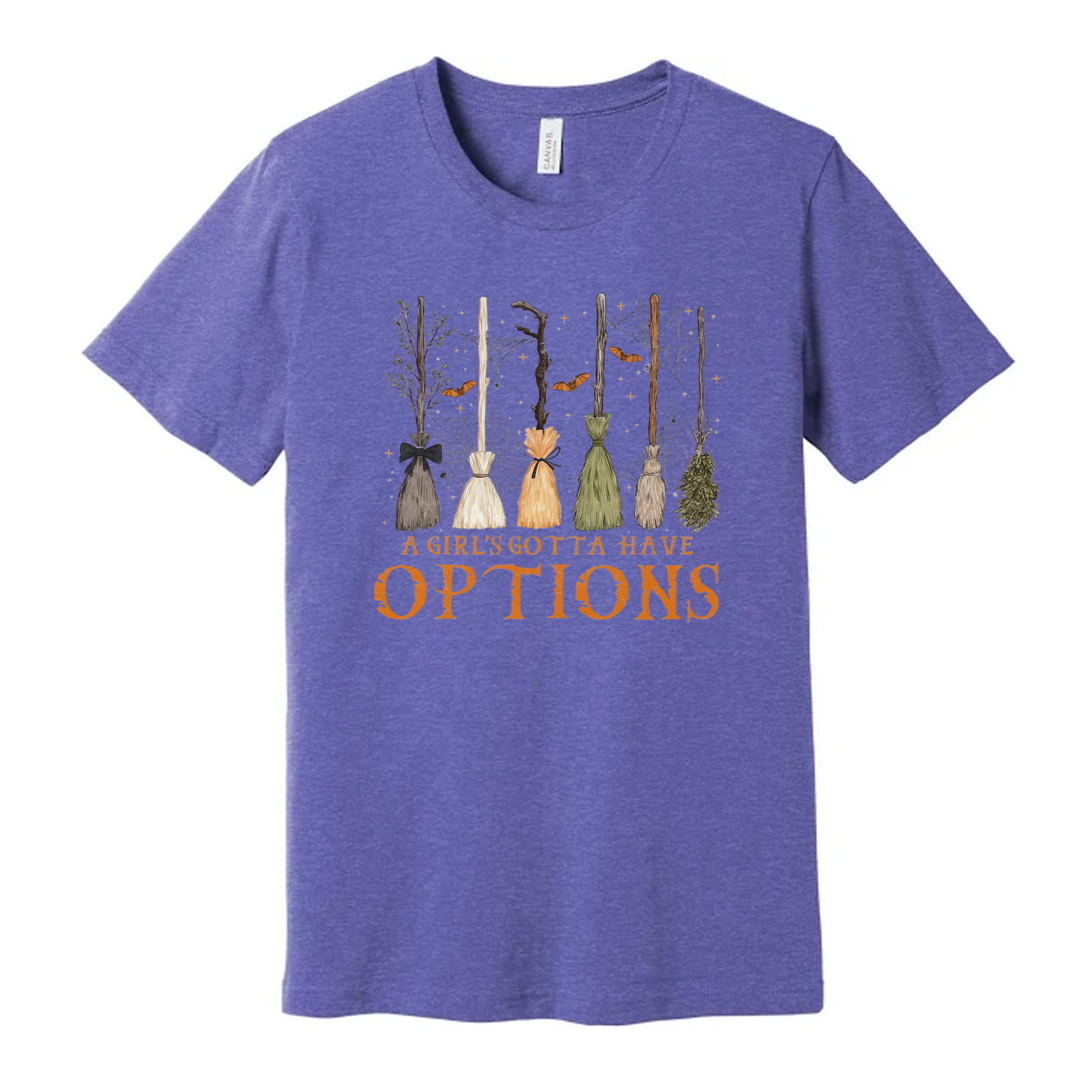 Girls Gotta Have Options Brooms Unisex T Shirt Design
