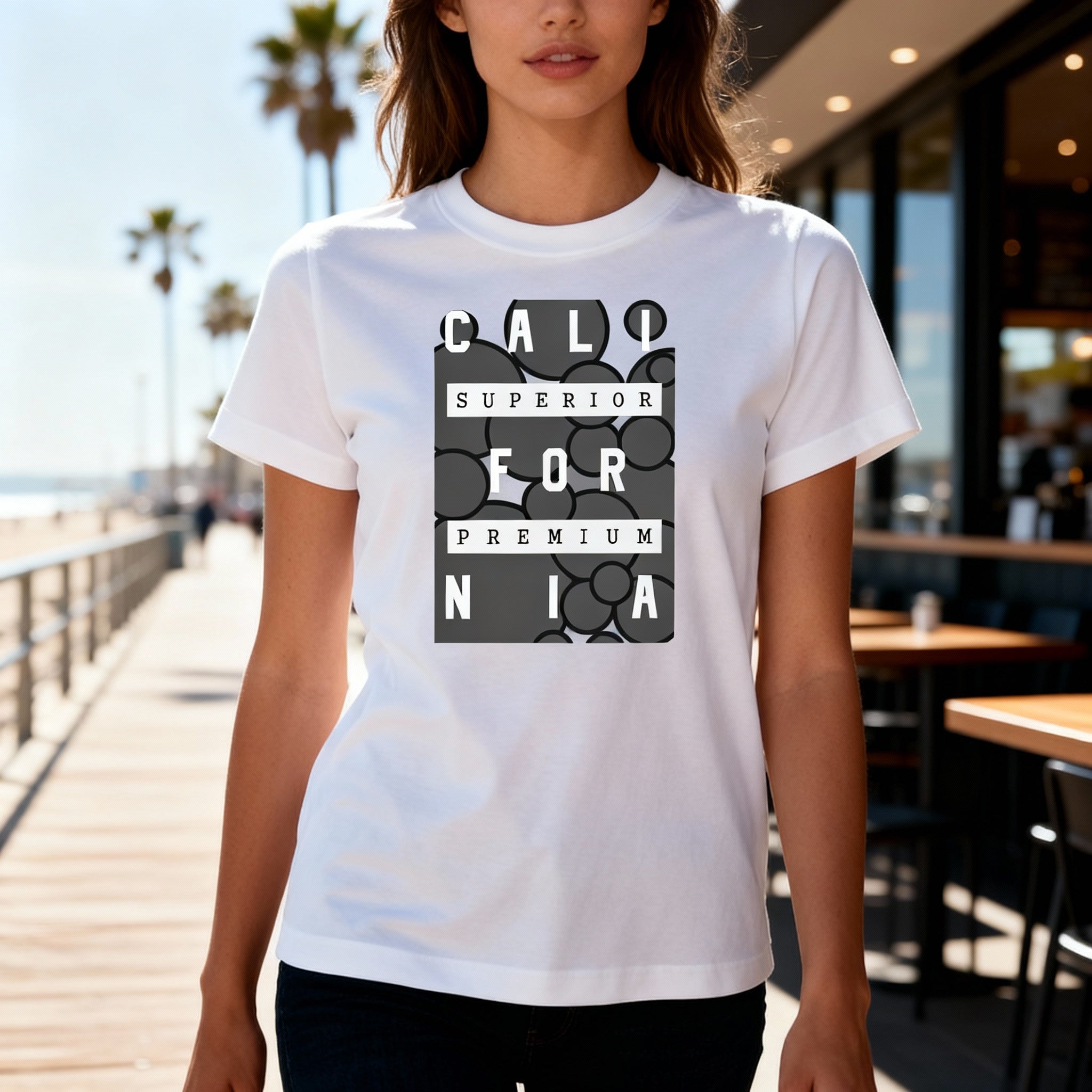 California Superior Premium Graphic T Shirt Unisex Short Sleeve Tee For Everyday Wear