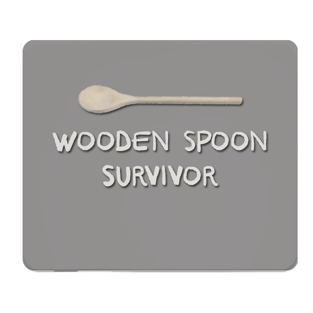 Wooden Spoon Survivor Thick Mouse Pad Desk Mat For Comfort