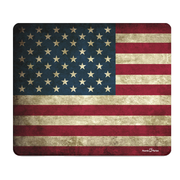 US Grunge Flag Thick Mouse Pad For Desks And Workstations