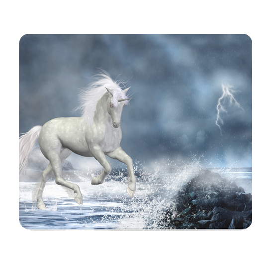 Magical Unicorn Thick Mouse Pad For Desk Setup Gift