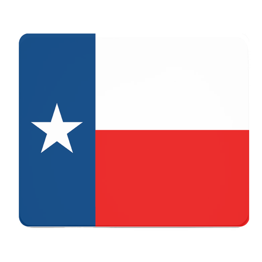 Texas Flag Thick Cushioned Mouse Pad For Desk Use Everyday