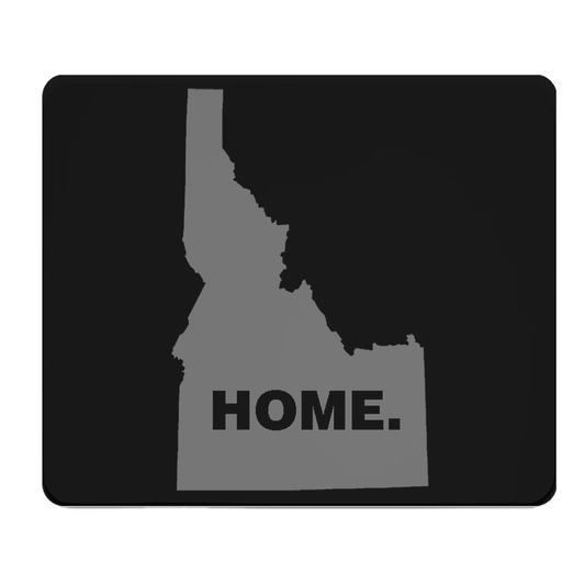 Idaho State Outline Home Grey Thick Mouse Pad For Desk