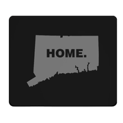 Connecticut Outline Grey Thick Mouse Pad for Home Office