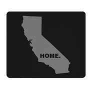 California State Outline Home Grey Thick Mouse Pad Desk