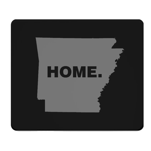 Arkansas State Outline Grey Thick Home Mouse Pad For Desks