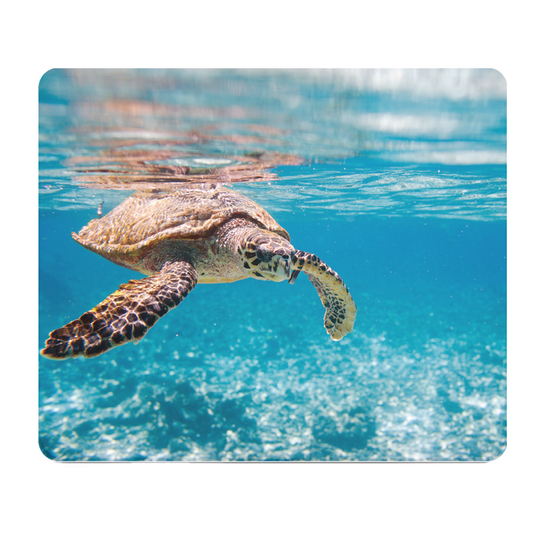 Sea Turtle In The Ocean Thick Mouse Pad For Long Work