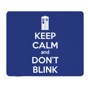 Keep Calm and Dont Blink Extra Thick Gaming Mouse Pad