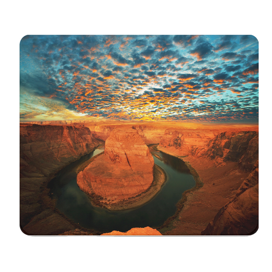 Horse Shoe Bend Canyon Thick Mouse Pad For Desk Comfort