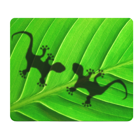 Gecko Shadow Thick Mouse Pad Oversized Desk Mat For Comfort