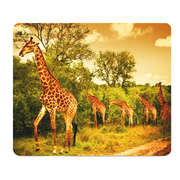 Family Of Giraffes Thick Mouse Pad For Stylish Desk Setup