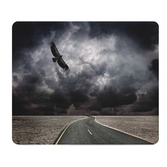 Black Death In The Desert Thick Mouse Pad Oversized