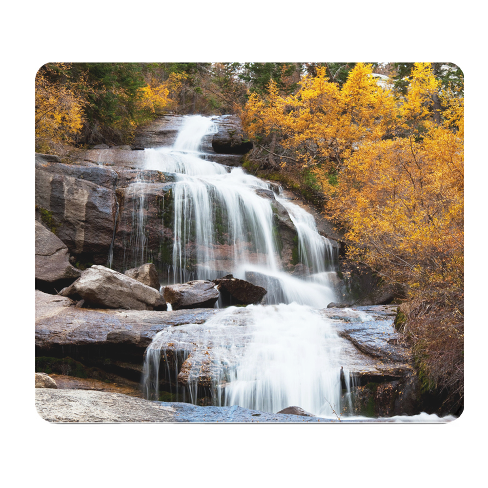 Autumn Waterfall Thick Mouse Pad Premium Large Desk Mat