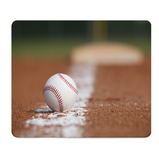 Baseball Chalk Line Thick Mouse Pad Desk Mat Gaming