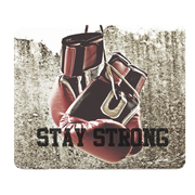 Stay Strong Boxing Gloves Thick Mouse Pad For Desk Use
