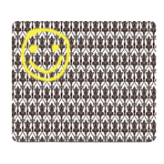 Sherlock Wallpaper Damask Smiley Thick Mouse Pad Yellow