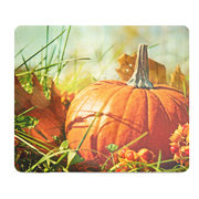 Autumn Pumpkin Thick Mouse Pad For Desk Comfort All Day