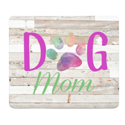 Dog Mom Thick Mouse Pad For Desk In Bright Colors Fun