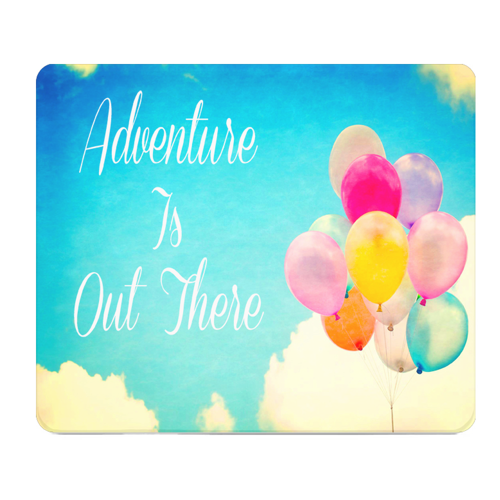 Adventure Is Out There Thick Mouse Pad For Desk And Computer