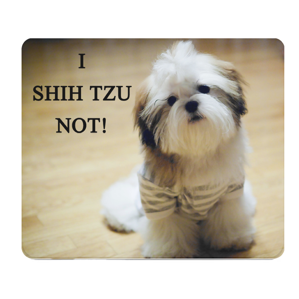 I Shih Tzu Not Funny Thick Mouse Pad Desk Mat Home Office