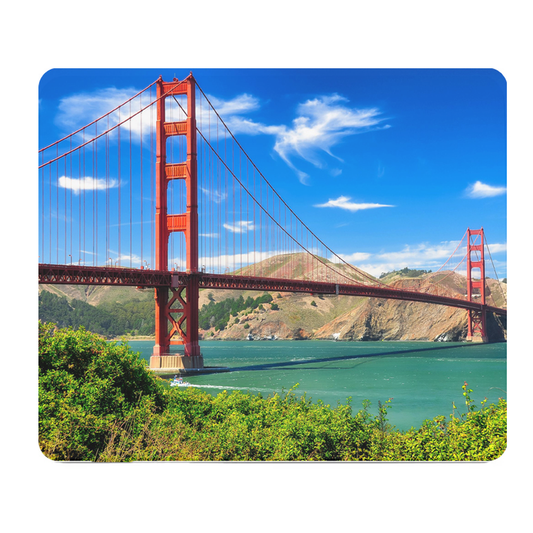 Golden Gate Bridge San Francisco Thick Mouse Pad Desk Mat