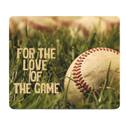 For The Love Of The Game Baseball Thick Mouse Pad Mat