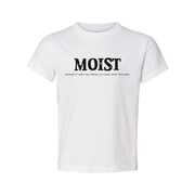 Moist Unisex Tee Hates This Word You Know Worldwide