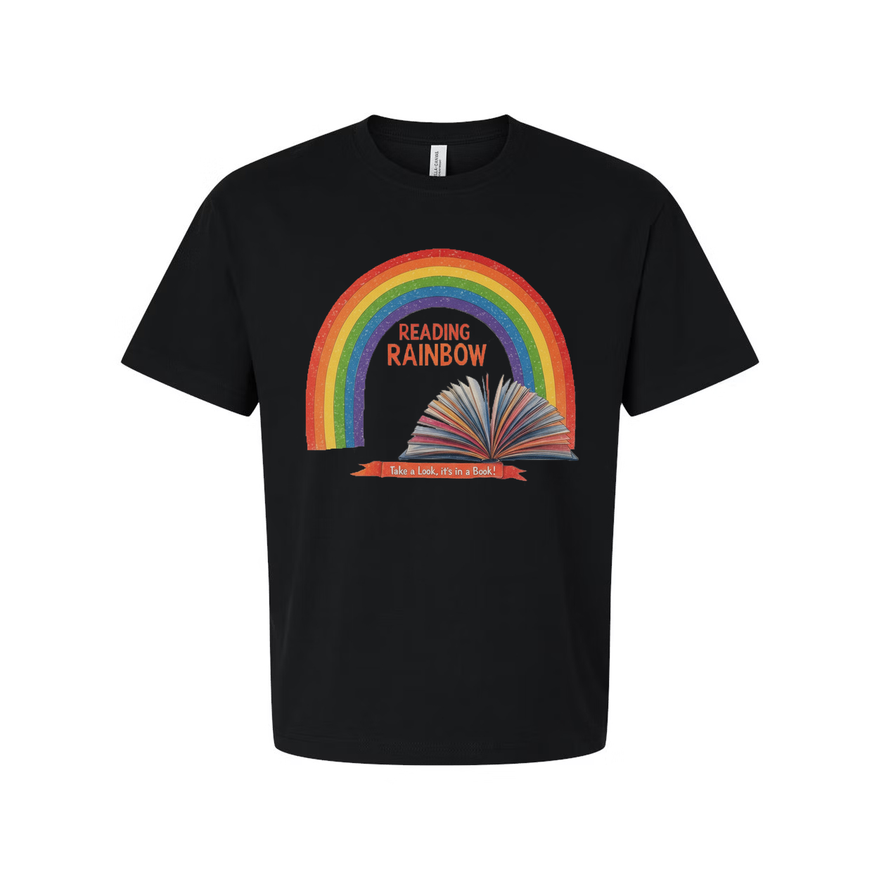 Reading Rainbow Take A Look Its In A Book Unisex Tee