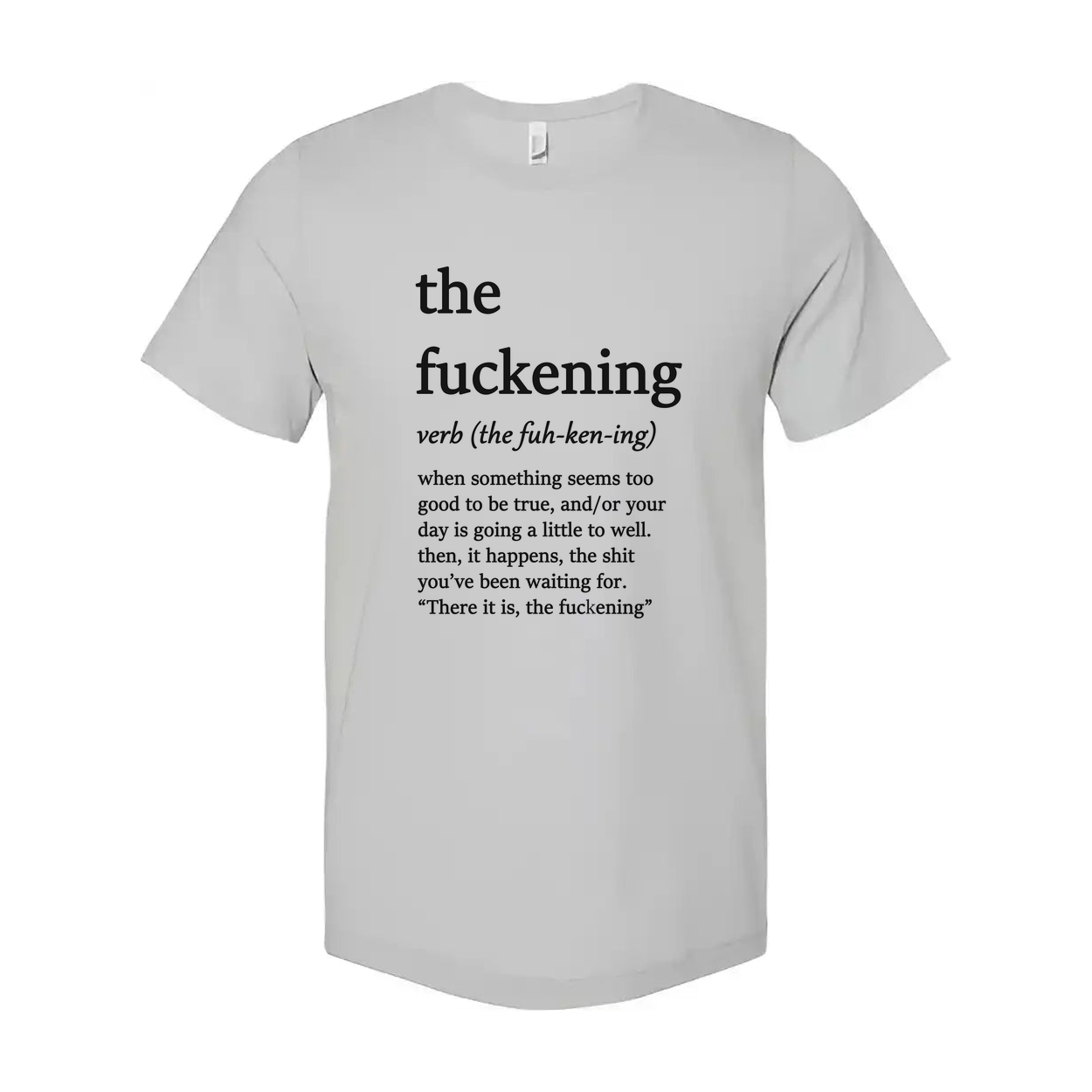 The Fuckening Unisex T Shirt Graphic Meme Tee Cotton