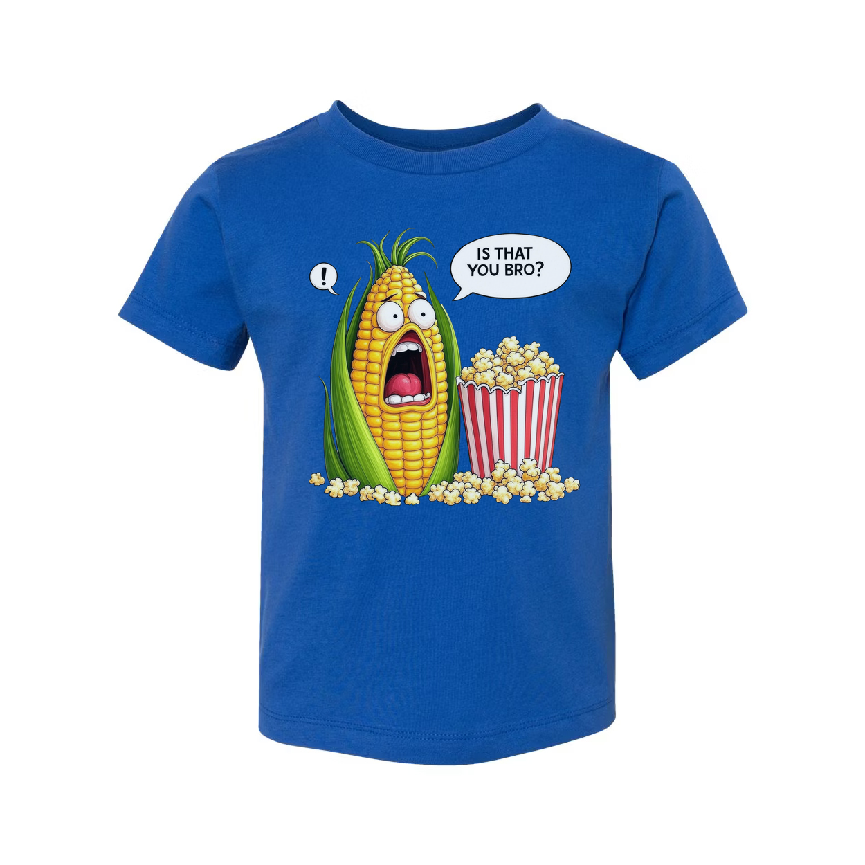 Is That You Bro Popcorn Unisex Graphic Casual Tee Shirt