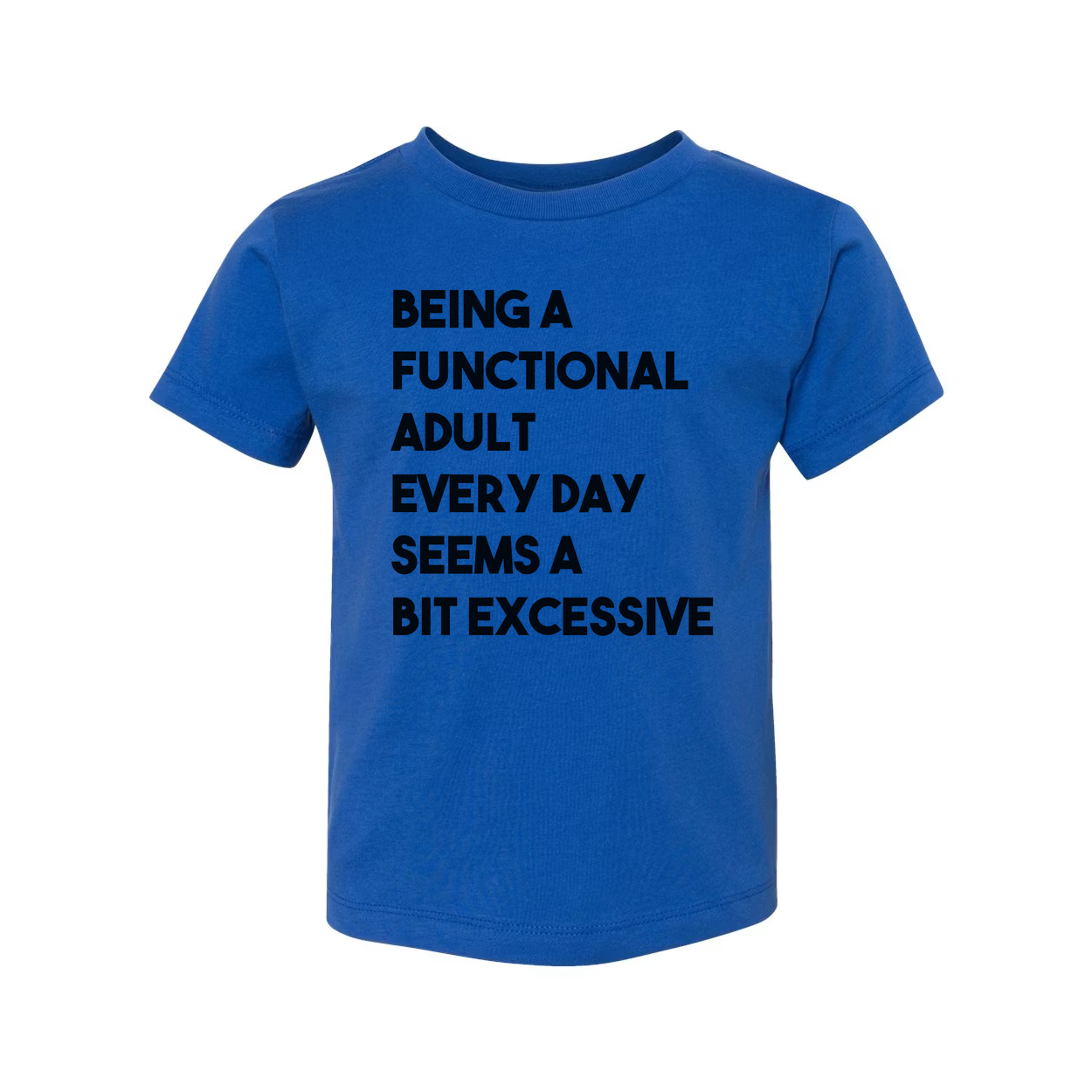 Being a Functional Adult Every Day Seems a Bit Excessive Tee