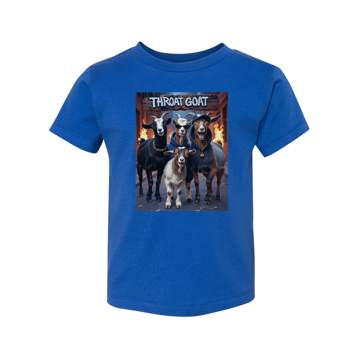 Throat Goat Unisex Graphic Tee Cotton Shirt Breathable
