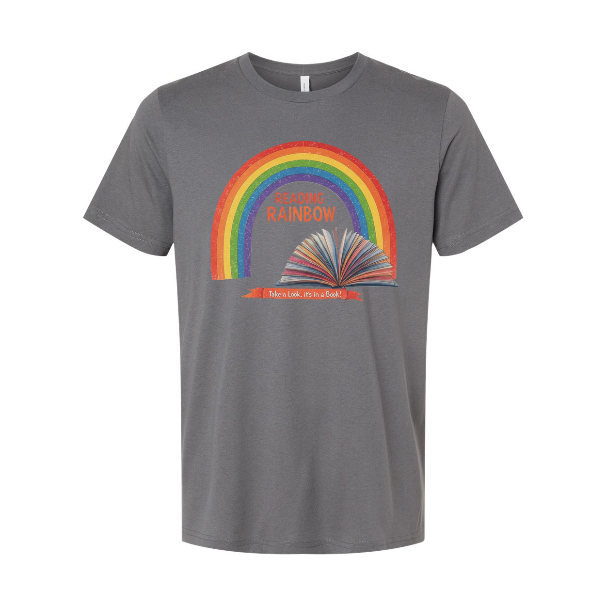 Reading Rainbow Take A Look Its In A Book Unisex Tee