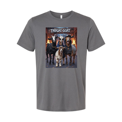 Throat Goat Unisex Graphic Tee Cotton Shirt Breathable
