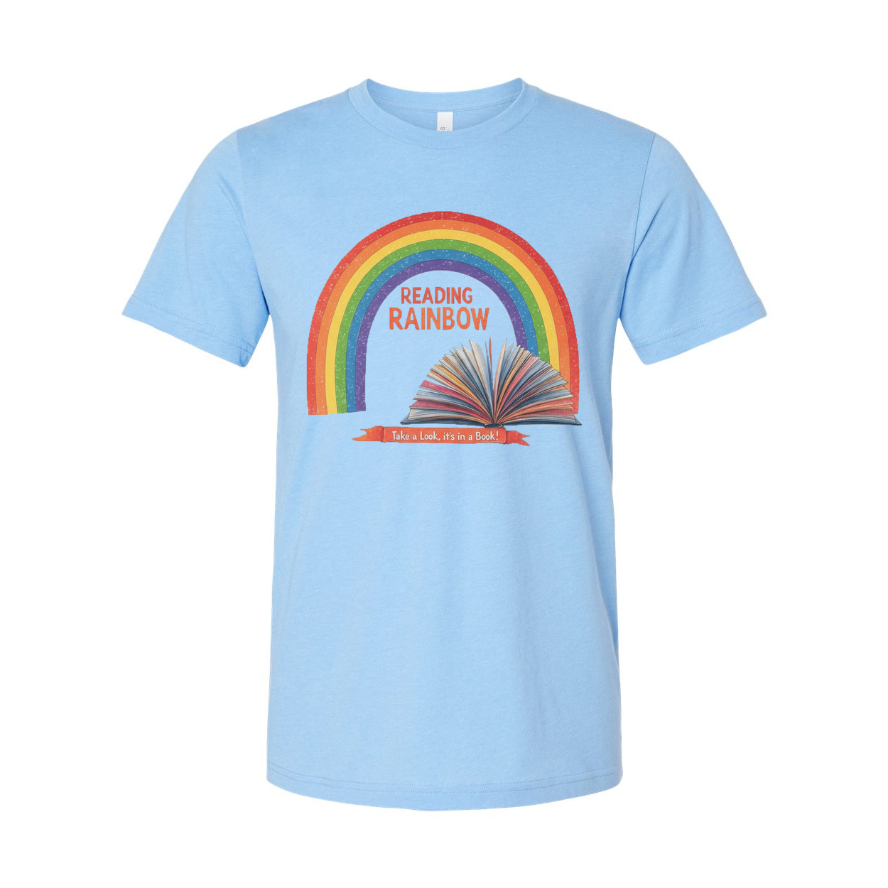 Reading Rainbow Take A Look Its In A Book Unisex Tee