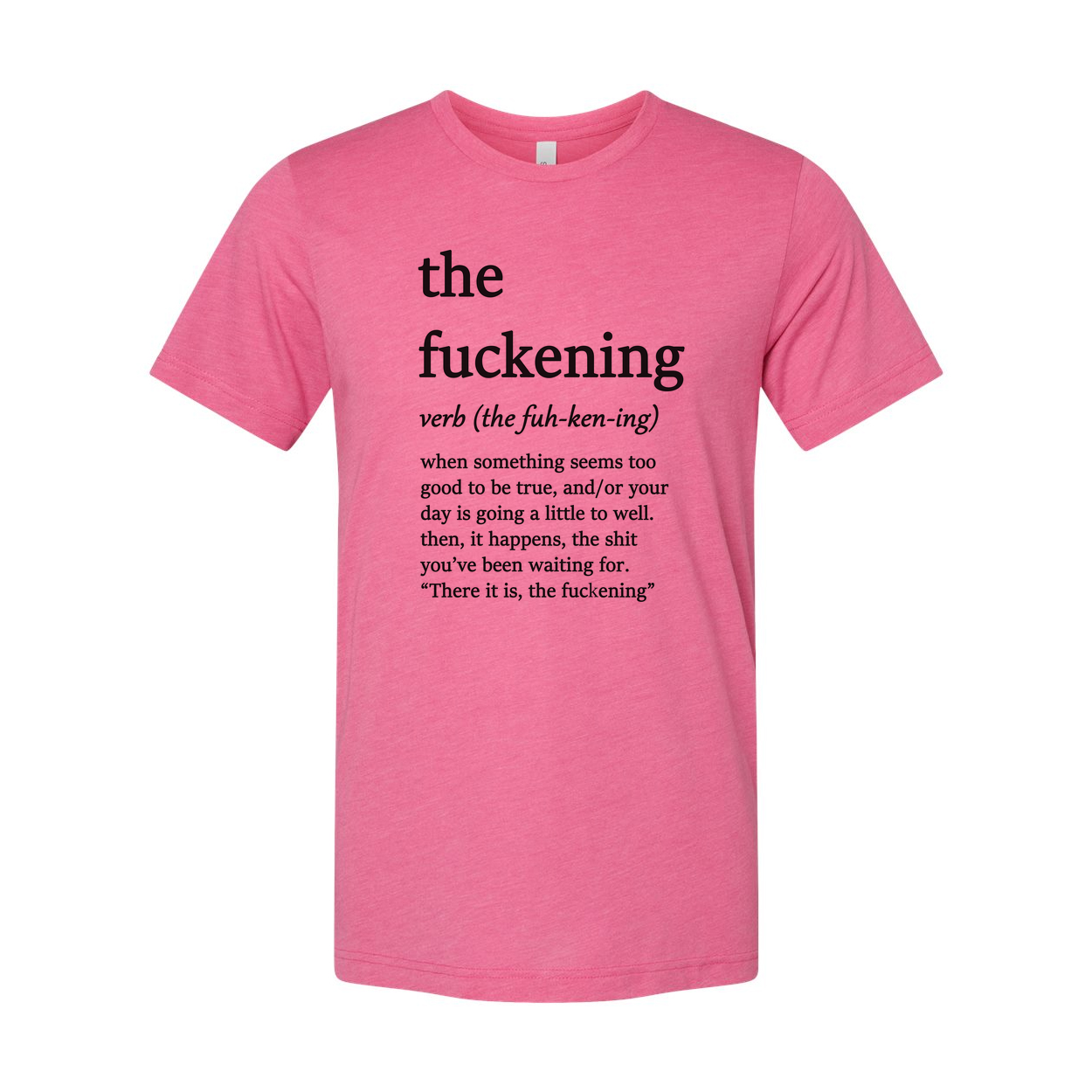 The Fuckening Unisex T Shirt Graphic Meme Tee Cotton