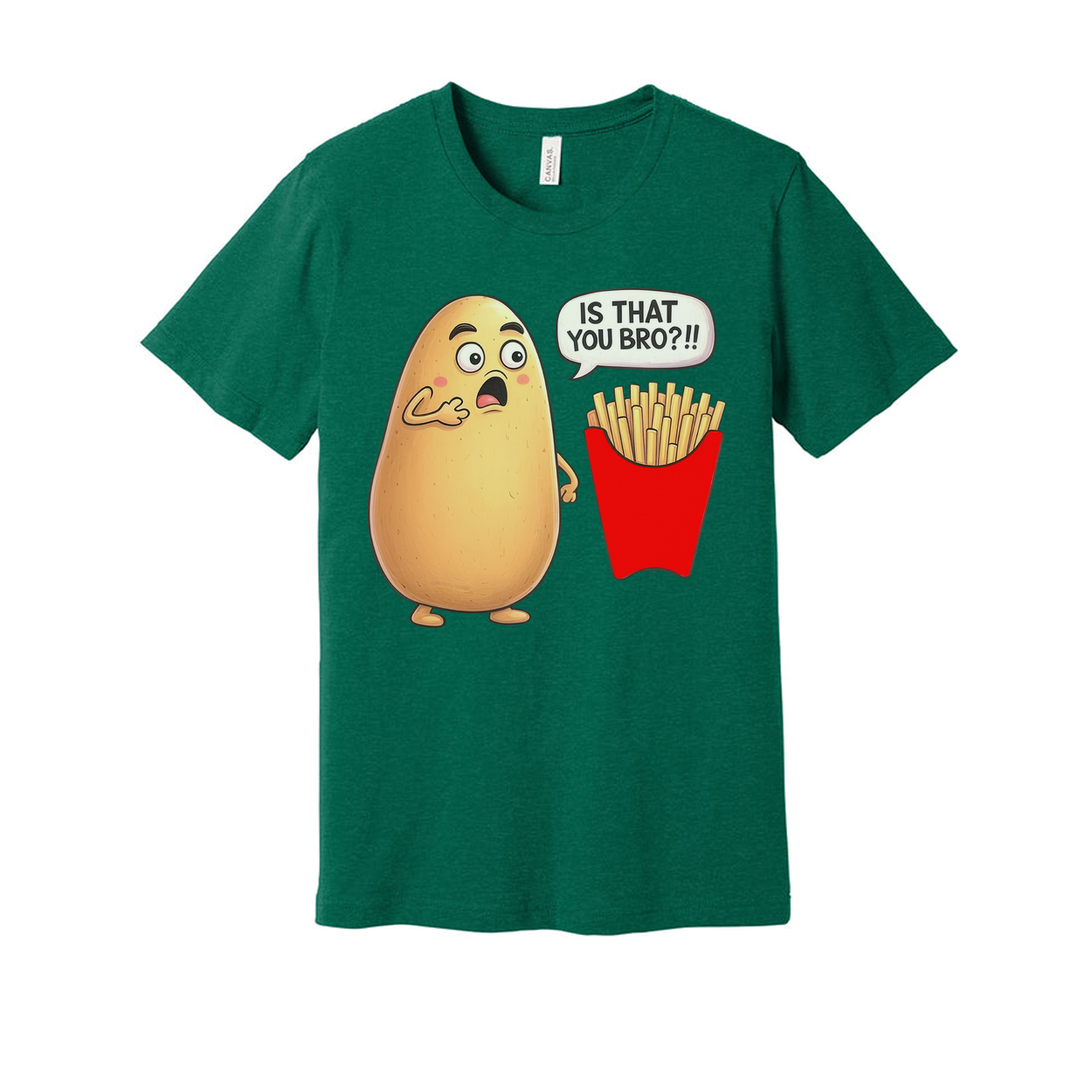 Is That You Bro Potato Unisex T Shirt Funny Graphic Tee