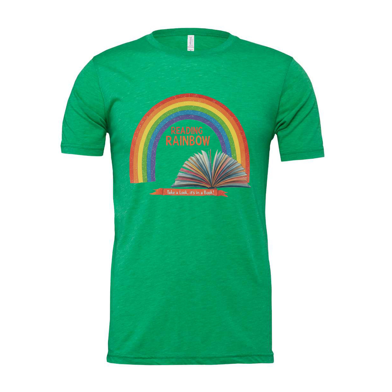 Reading Rainbow Take A Look Its In A Book Unisex Tee