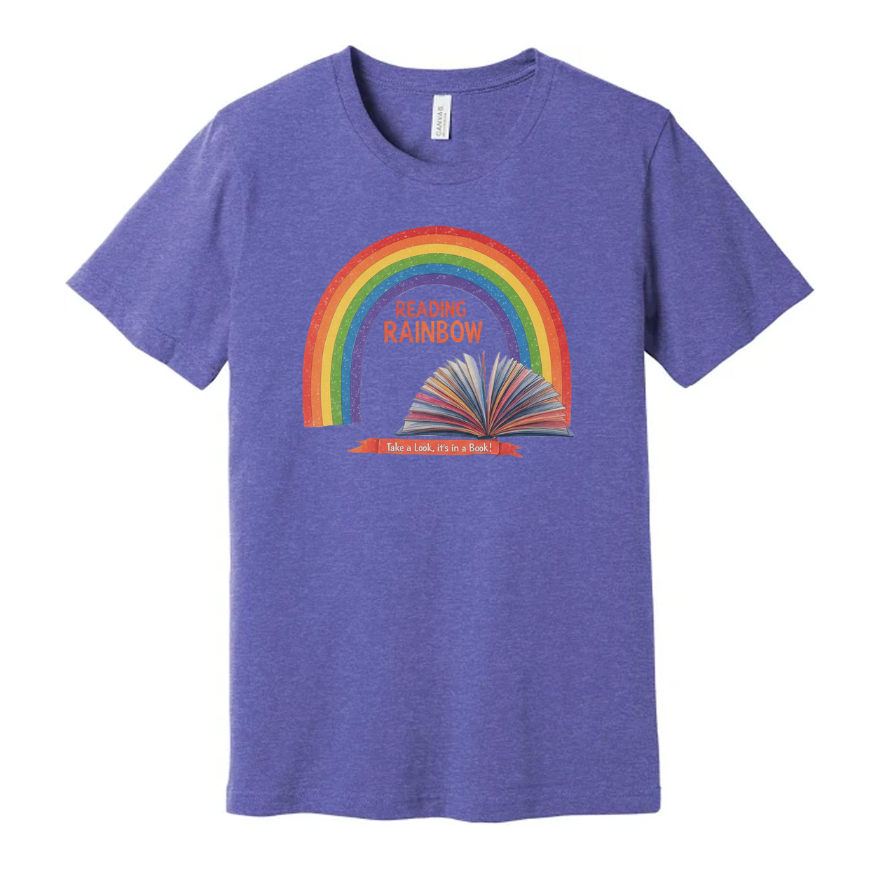 Reading Rainbow Take A Look Its In A Book Unisex Tee