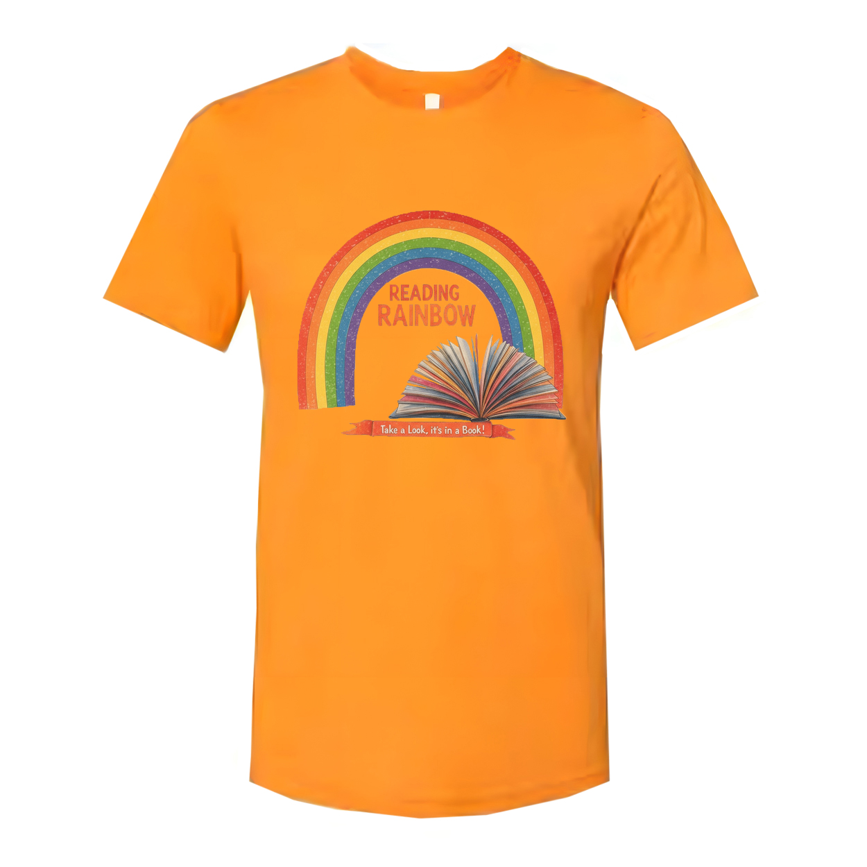 Reading Rainbow Take A Look Its In A Book Unisex Tee