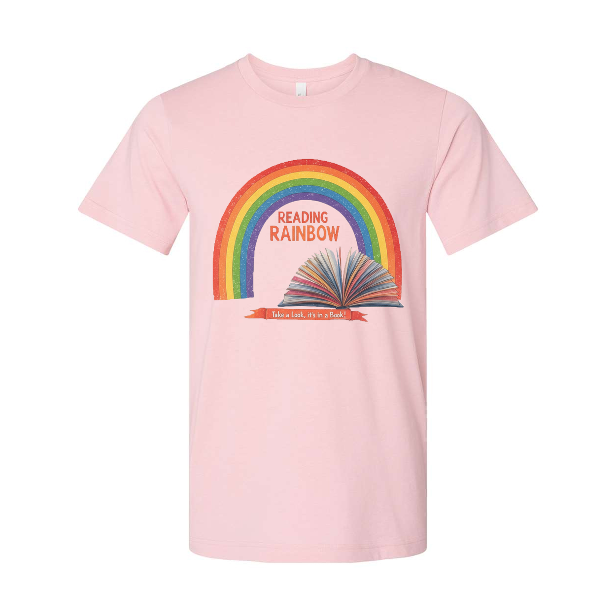 Reading Rainbow Take A Look Its In A Book Unisex Tee