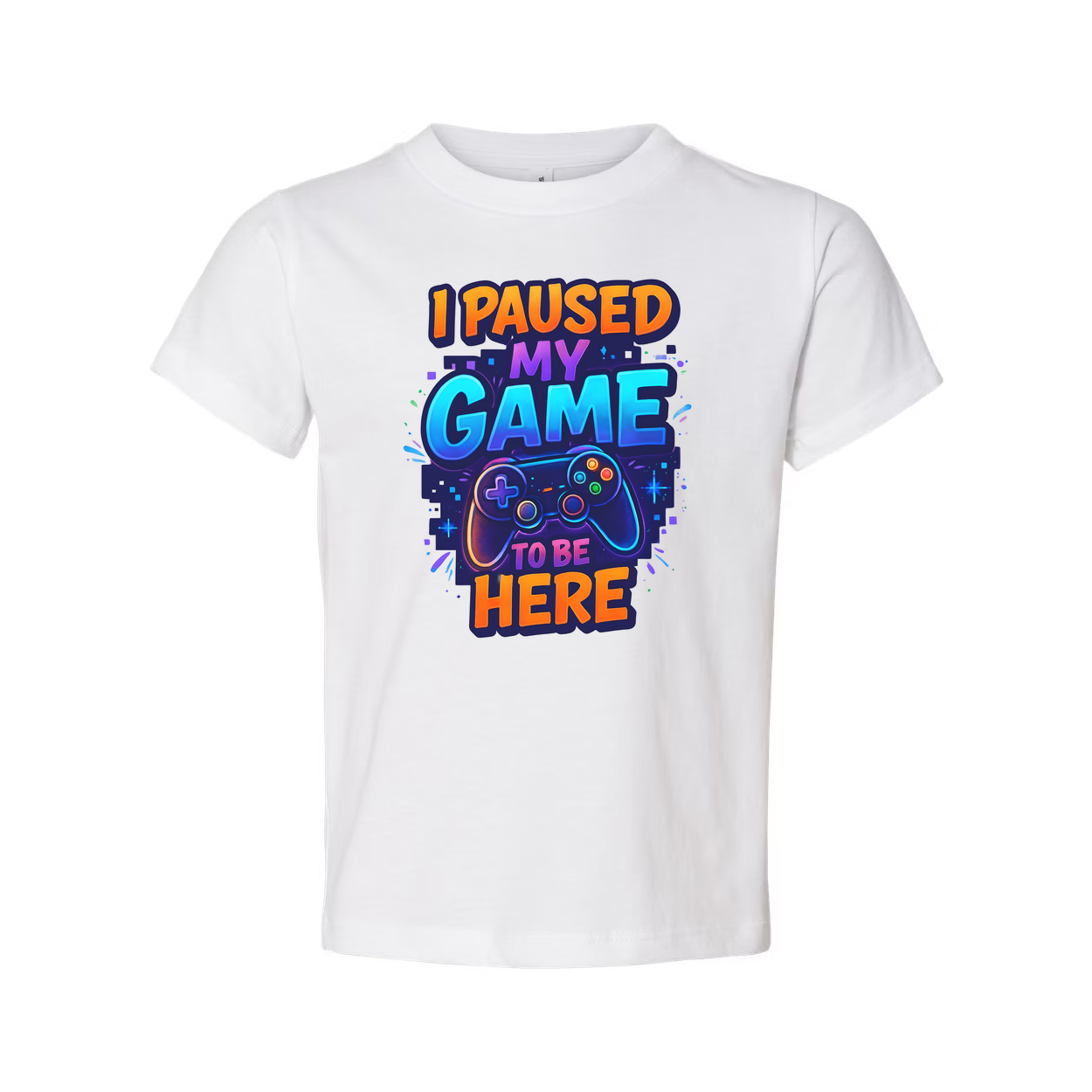 I Paused My Game To Be Here Unisex Graphic Tee Shirt