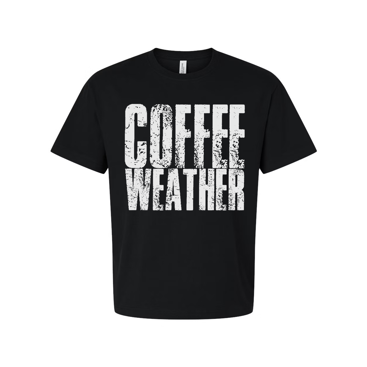 Coffee Weather Unisex T Shirt Graphic Tee For Coffee Lovers