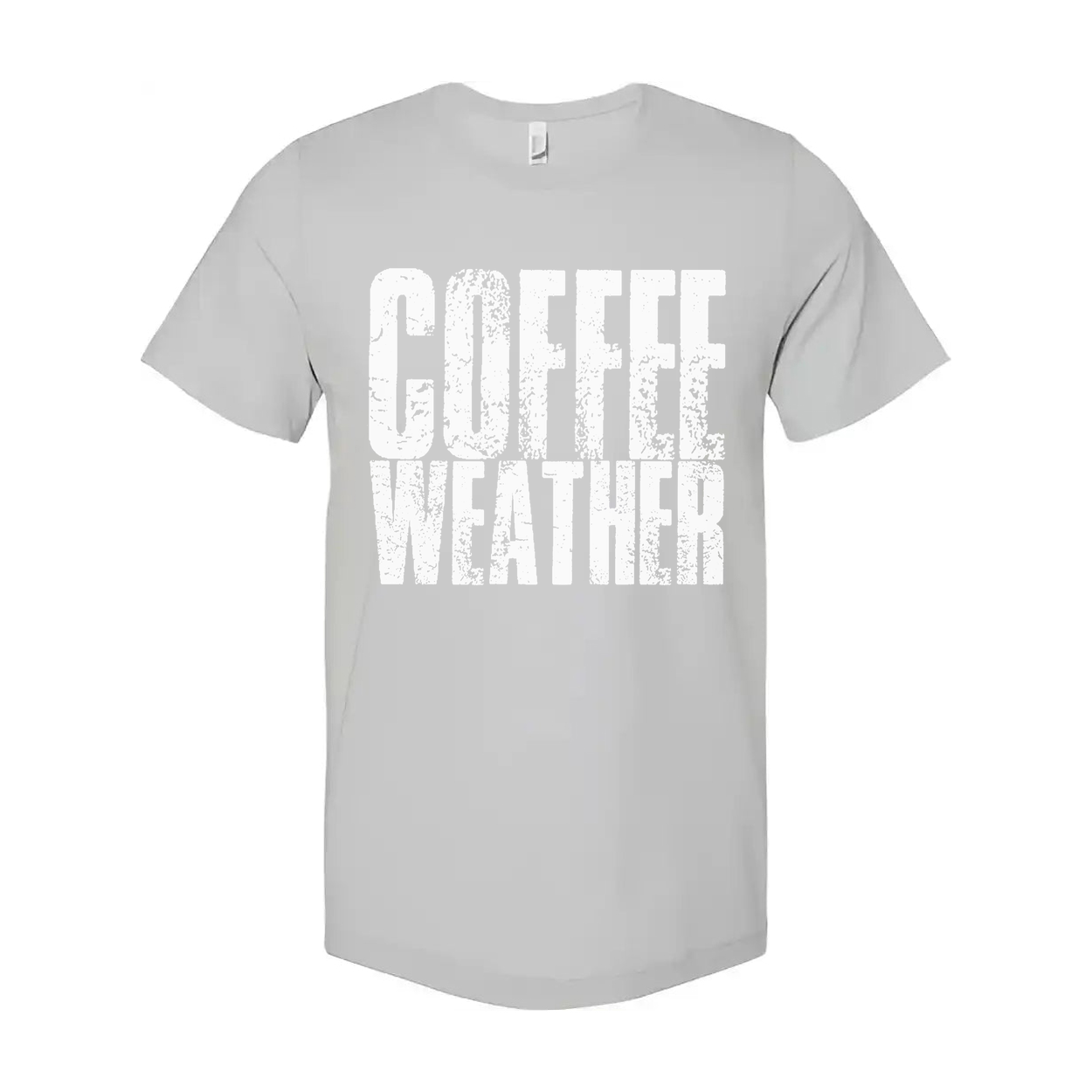 Coffee Weather Unisex T Shirt Graphic Tee For Coffee Lovers